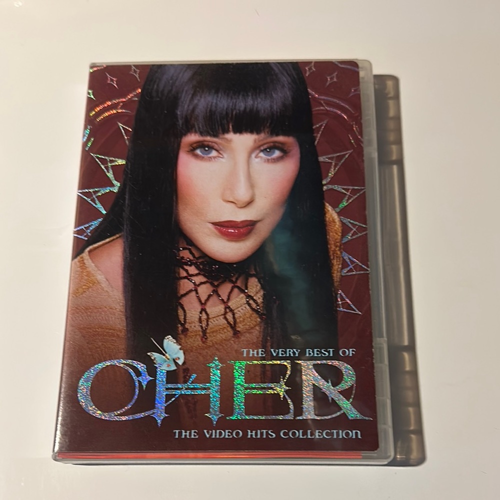 Warner Bros. The Very Best of Cher DVD - Red and Black